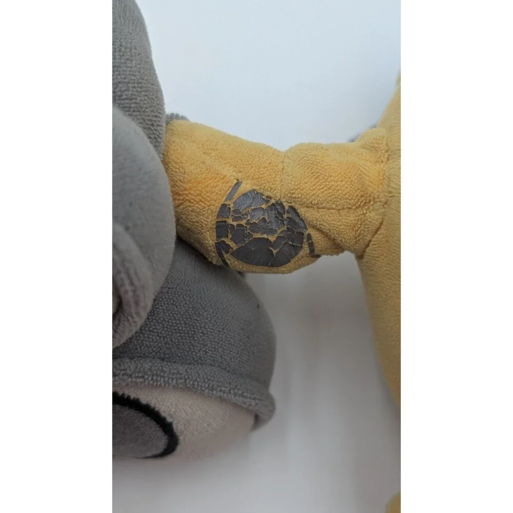 Pixar Disney Parks Store Wall-E Stuffed Figure Plush Yellow Robot